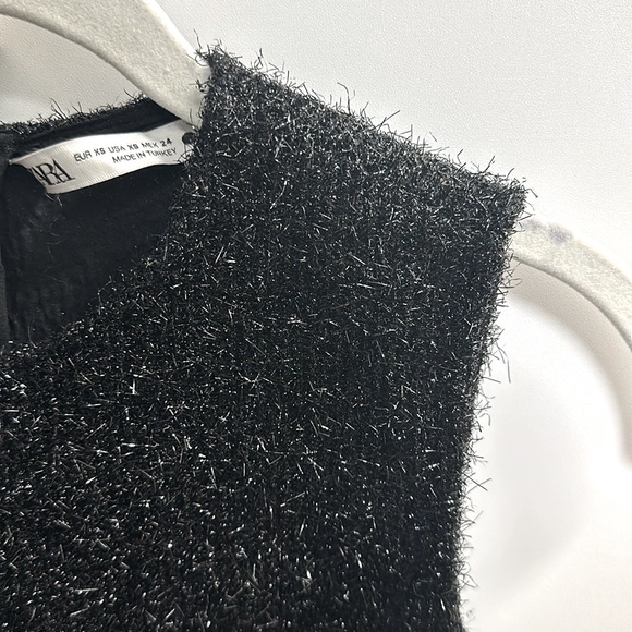 Zara Metallic Mini Dress - Picture 3 of 6